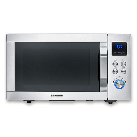 Severin MW 7918 Mikrowelle Silber Kombi-Mikrowelle Arbeitsplatte 25 l 900 W