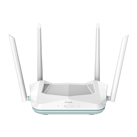 D-Link EAGLE PRO AI AX1500 Smart Router WLAN-Router Gigabit Ethernet Dual-Band (2,4 GHz/5 GHz) Weiß