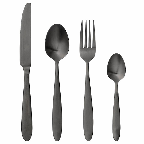 Bloomingville 21150001 Besteck-Set 16 Stück(e) Schwarz