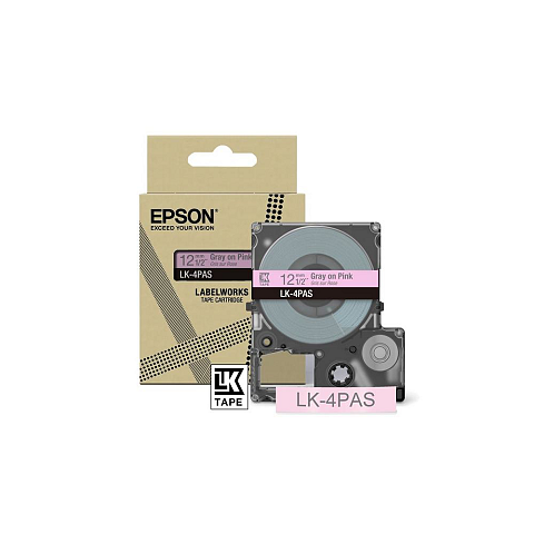 Epson LK-4PAS Grau, Pink