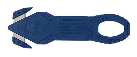 Wedo 76 9864 Teppichmesser Blau Feststehendes Messer