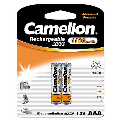 Camelion NH-AAA1100BP2 Wiederaufladbarer Akku AAA Nickel-Metallhydrid (NiMH)