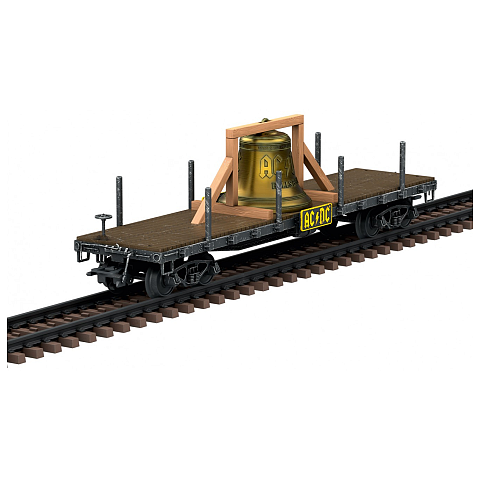 Märklin "Hells Bells" Flat Car Flachwagen-Set Montagesatz