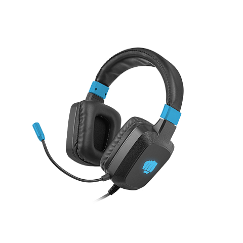FURY NFU-1584 Kopfhörer & Headset Kabelgebunden Kopfband Gaming Schwarz, Blau