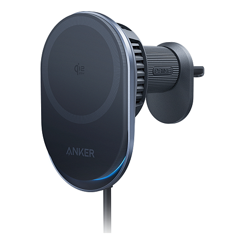 Anker B2933H11 Ladegerät für Mobilgeräte Smartphone Schwarz Zigarettenanzünder Kabelloses Aufladen Schnellladung Auto