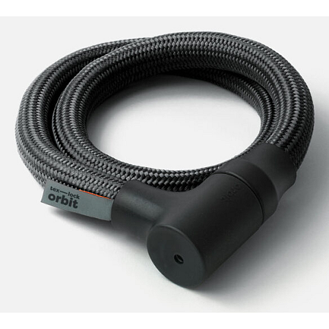 tex-lock orbit 100 Schwarz 1000 mm Kabelschloss