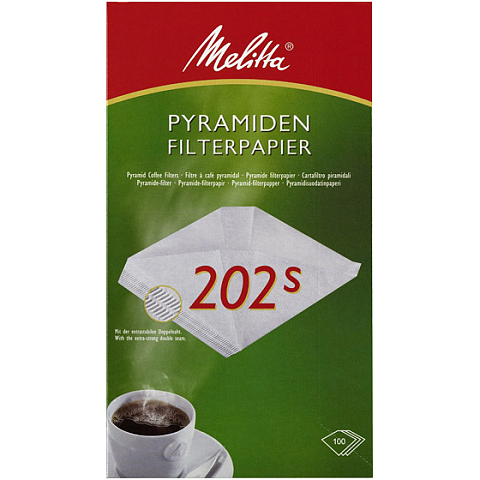 Melitta Filtertüten weiß Pack 100 Stück