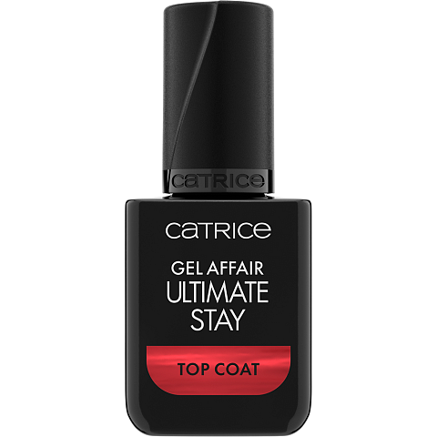 CATRICE GEL AFFAIR Ultimate Stay Top Coat Nagel-Überlack Transparent