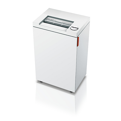 Ideal 2465 CC / 4 x 40 mm Aktenvernichter Streifenzerkleinerung 24 cm Weiß