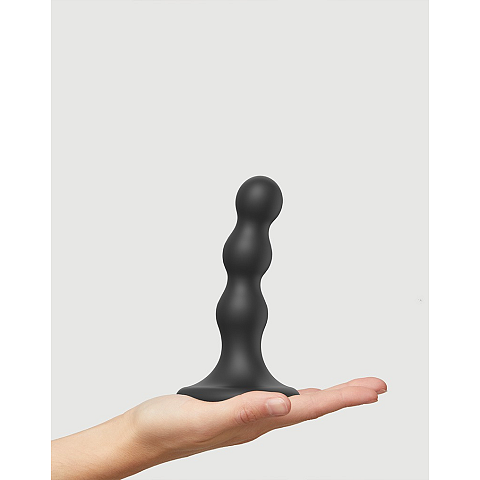 Strap-on-me 6016428 Vibrator Umschnalldildo Analverkehr, Vaginaler Sex Schwarz Silikon 125 mm 2,85 cm