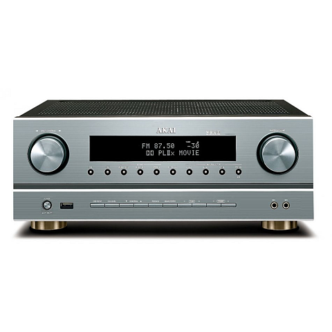 Akai AS005RA-750B AV-Receiver 25 W 5.1 Kanäle Surround Silber