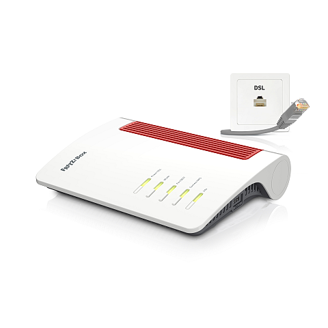Box FRITZ! 7690 WLAN-Router 2.5 Gigabit Ethernet Dual-Band (2,4 GHz/5 GHz) Weiß
