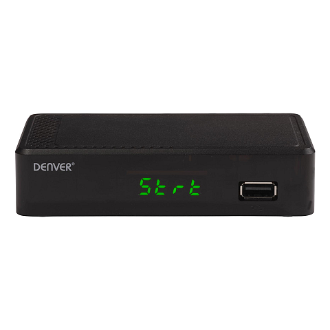 Denver DTB-148 TV Set-Top-Box Ethernet (RJ-45), Terrestrisch Full HD Schwarz