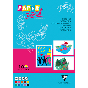 Clairefontaine 97344C Kunstdruckpapier Kunstpapier 10 Blätter