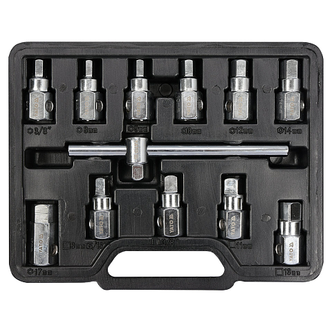 Yato YT-0600 Steckschlüssel Steckschlüssel-Set 12 Stück(e)