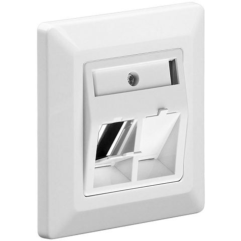 Goobay 95902 Steckdose RJ-45 Weiß