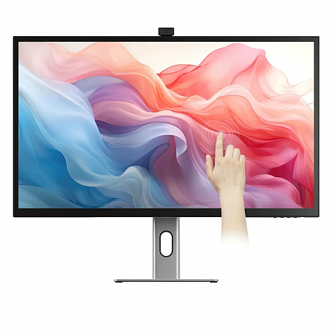 ALOGIC 32C4KPDWT Computerbildschirm 81,3 cm (32") 3840 x 2160 Pixel 4K Ultra HD LED Touchscreen Multi-Nutzer Schwarz, Silber