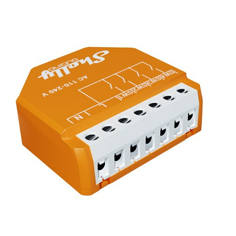 Shelly Qubino Wave i4 Intelligenter Schalter Orange