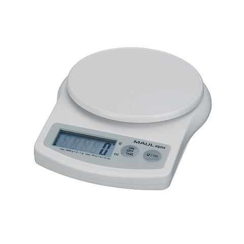 MAUL 1645002 Postwaage Elektronische Postwaage Weiß