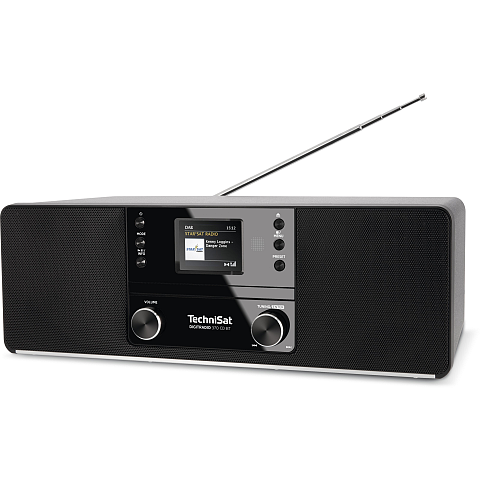 TechniSat DIGITRADIO 370 CD BT Persönlich Analog & Digital Schwarz