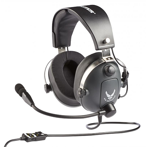 Thrustmaster T.Flight U.S. Air Force Edition Kopfhörer Kabelgebunden Kopfband Gaming Schwarz