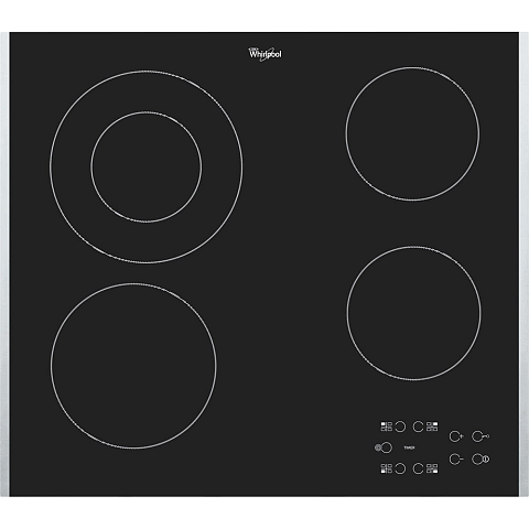 Whirlpool AKT 8130 BA Schwarz Integriert Keramik 4 Zone(n)
