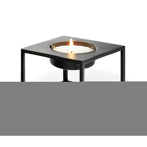 Philippi Solero Kerzenständer Stahl Schwarz