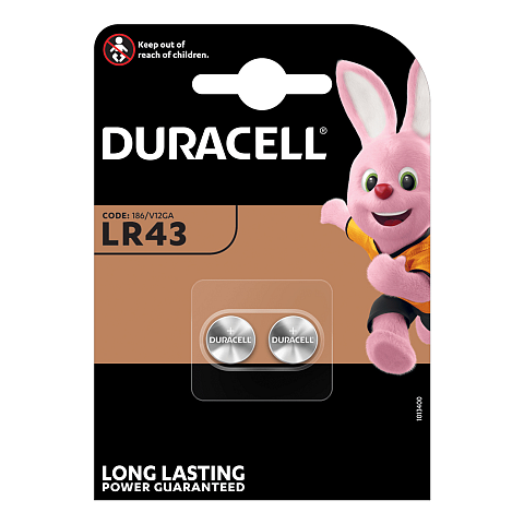 Duracell LR43 Einwegbatterie SR43 Alkali