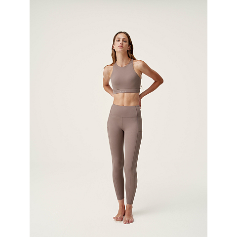Born Living Yoga 8435584615623 Sporthose Grau Elastan, Polyester