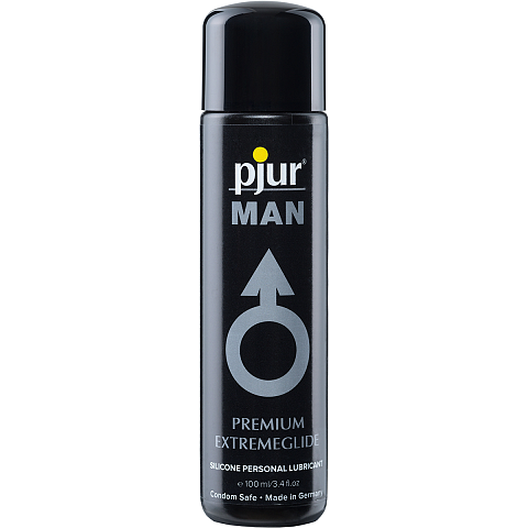 pjur MAN Premium Extremeglide Anal, Masturbation, Vaginal 100 ml 100 g Schmiermittel auf Silikonbasis