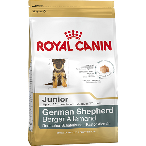Royal Canin German Shepherd Junior 12 kg Welpe Geflügel, Reis, Gemüse