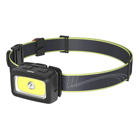 Hama HL350 Schwarz, Blau, Gelb Stirnband-Taschenlampe LED