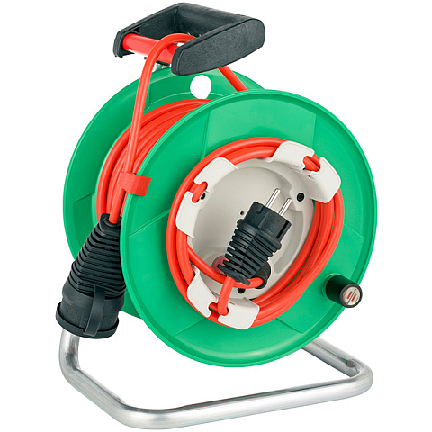 Brennenstuhl 1098550001 Verlängerungskabel 23 m 1 AC-Ausgänge Draußen Grün, Orange