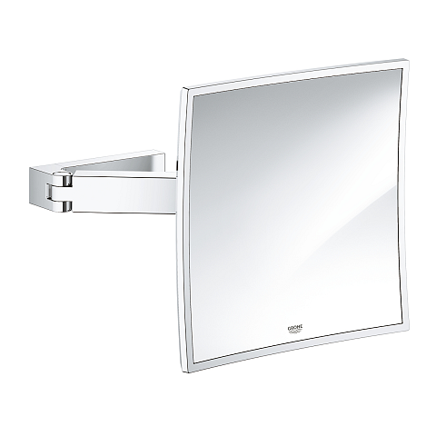 GROHE Selection Cube Wandspiegel Rund Chrom