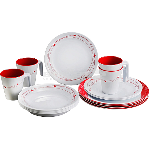 Brunner 0830160N.C8A Campinggeschirr-Set Melamin