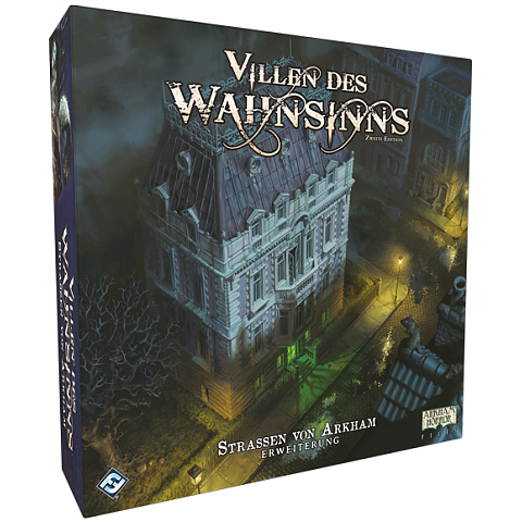 Asmodee Villen des Wahnsinns 2.Ed. - Straßen von Arkham