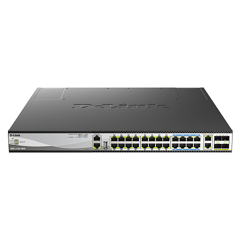 D-Link DMS-3130-30PS Netzwerk-Switch Managed L3 2.5G Ethernet (100/1000/2500) Power over Ethernet (PoE) 1U Schwarz