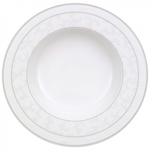 Villeroy & Boch 1043922700 Speiseschüssel Rund Grau, Weiß