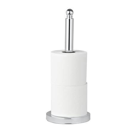 WENKO 16878100 Toilettenrollenhalter Bodenstehend Chrom