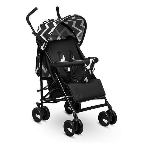 Lionelo Elia Oslo Leichtgewichtiger Kinderwagen 1 Sitz(e) Schwarz, Weiß