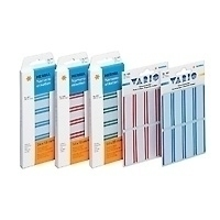 HERMA Name labels artificial silk 54x19 white/red 16 pcs. selbstklebendes Etikett
