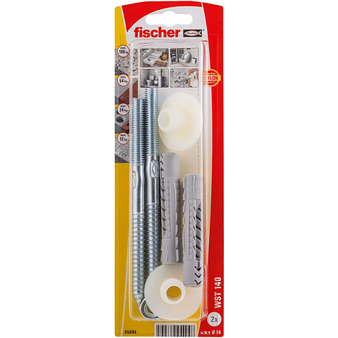 Fischer 45494 Schraubanker/Dübel 2 Stück(e) Schrauben- & Dübelsatz
