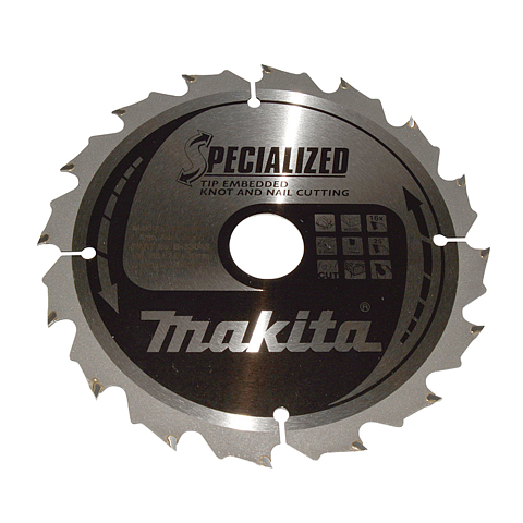 Makita Specialized Kreissägeblatt 18,5 cm 1 Stück(e)
