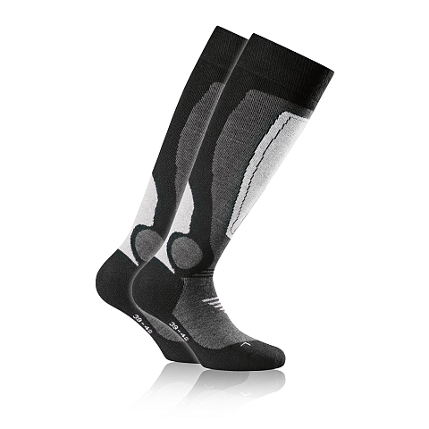 Rohner Ski 2er Pack Unisex Crew-Socken Grau 2 Paar(e)