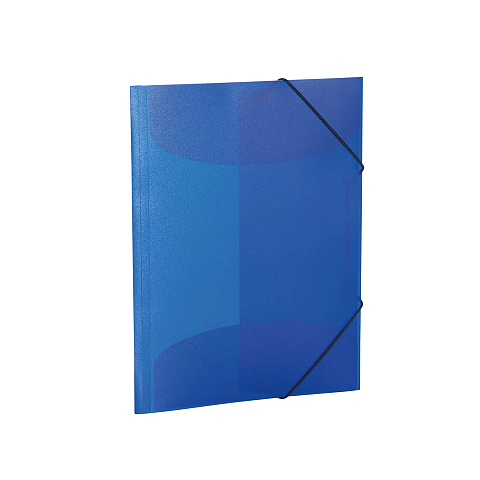 HERMA 19507 Sammelmappe Polypropylen (PP) Blau, Durchscheinend A4