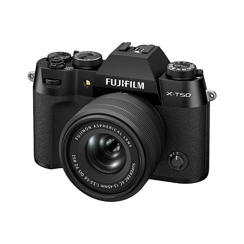 Fujifilm X -T50 + XC 15-45mm MILC 40,2 MP X-Trans CMOS 5 HR 7728 x 5152 Pixel Schwarz
