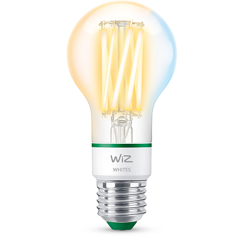 WiZ Filament-Lampe, transparent, 60 W A60 E27
