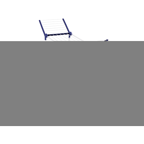 Leifheit Pegasus 120 Solid Compact Wäscheständer Blau, Weiß