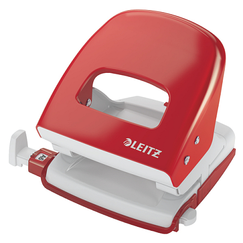 Leitz 5008 Locher 30 Blätter Rot
