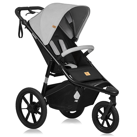 Lionelo Azura Jogging-Kinderwagen 1 Sitz(e) Schwarz, Grau